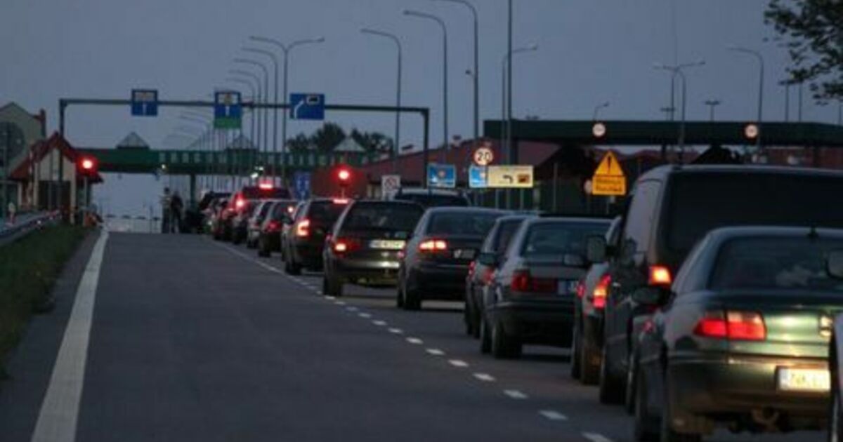 Выезд в польшу. Граница Гданьск Калининград. Граница Калининграда с Польшей. Граница Польшу Калинингрпад. Погранпереход Калининград Польша.