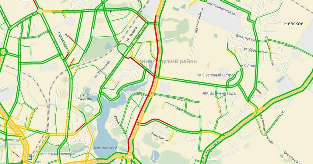 Развязка на невского калининград схема движения