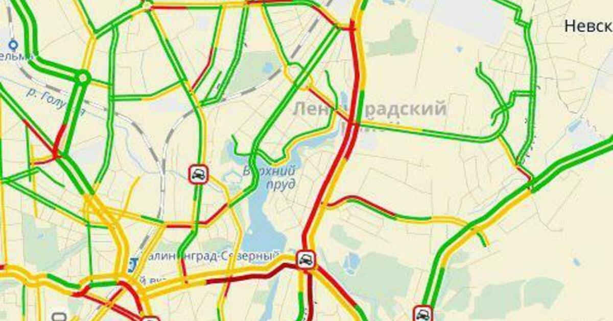 Карта невского калининград