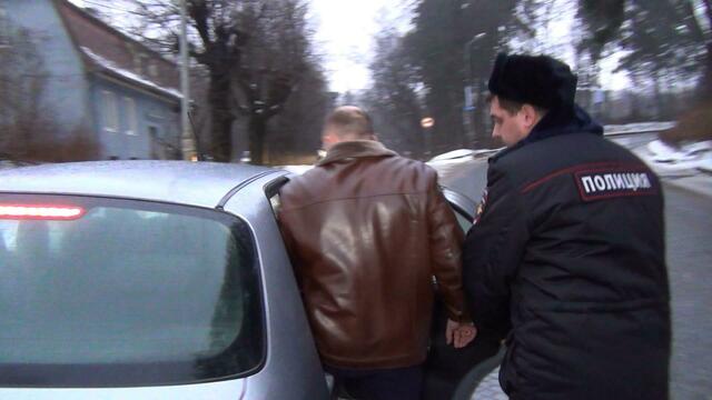 Полиция опубликовала видео задержания подозреваемого во взятке Юрия Копшева