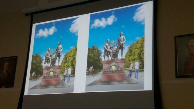 Калининградцам показали эскиз памятника отцу и сыну Суворовым, который появится в сквере у ДКМ