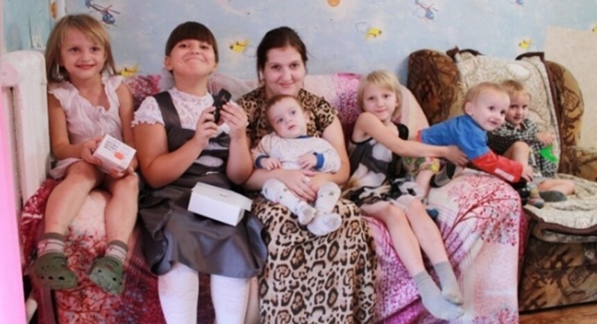 &quot;Счастье - это когда тебя понимают&quot;: в Калининграде помогли маме шестерых детей - Новости Калининграда