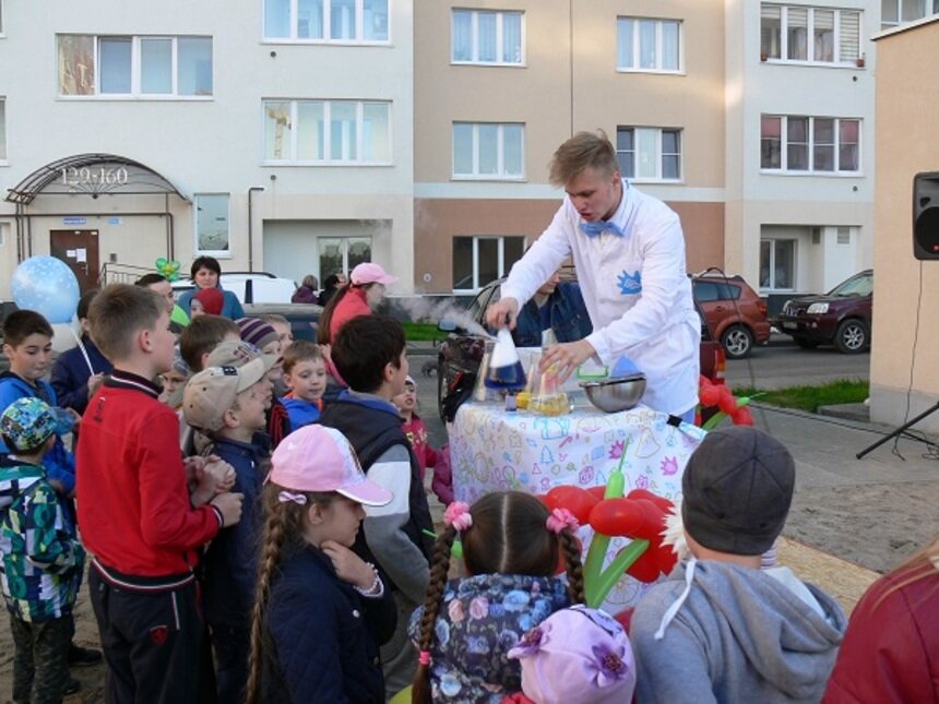 Калининградцы устроили праздник своего двора  - Новости Калининграда