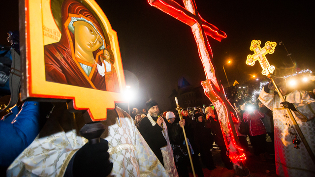 Калининградская епархия объявила время проведения крещенских богослужений