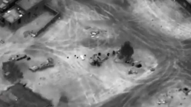 CNN опубликовало видео авиаударов коалиции в Сирии, в результате которых могли погибнуть россияне