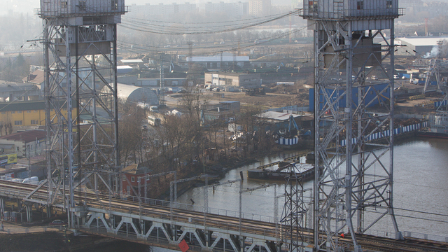 Двухъярусный мост в Калининграде будут закрывать на ночь