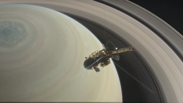 Космический зонд записал “голоса” Сатурна и Энцелада (видео)