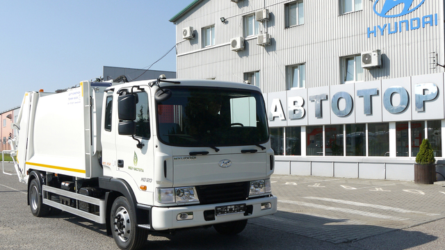 В Калининграде “Автотор” приступил к выпуску мусоровозов