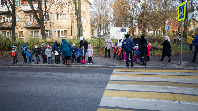 Эксперт: Безопасность на пешеходных переходах возле школ Калининграда оставляет желать лучшего