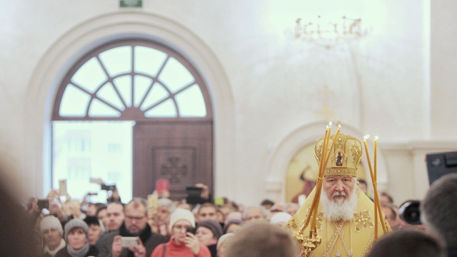 Патриарх Кирилл освятил в Калининграде новый храм на Аксакова (фоторепортаж) 