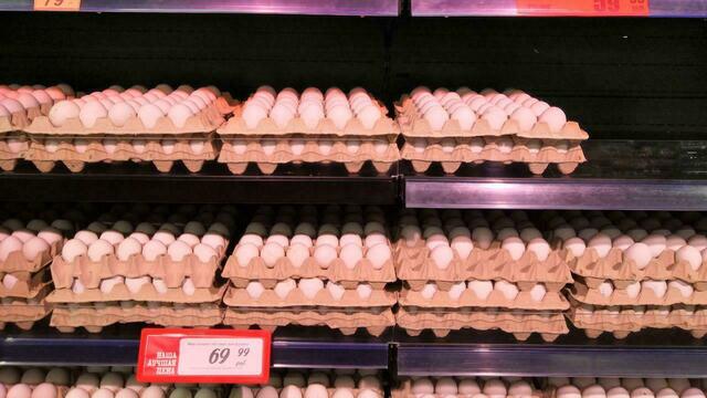 В Калининградской области перед Новым годом резко подорожали куриные яйца