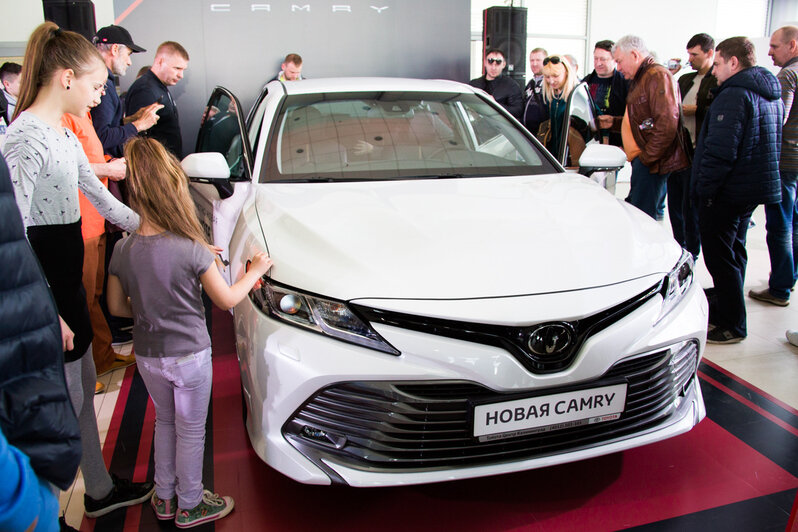 В дилерском центре "Тойота Калининград" прошла презентация абсолютно новой Toyota Camry - Новости Калининграда