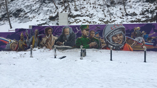 Алиханов — о граффити в Светлогорске: Задумка благая, но реализация ниже того уровня, чем должен быть