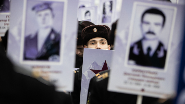В Калининграде прошёл митинг в честь 30-летней годовщины вывода войск из Афганистана (фоторепортаж)