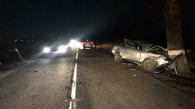 В Зеленоградском районе погиб водитель врезавшегося в дерево Audi