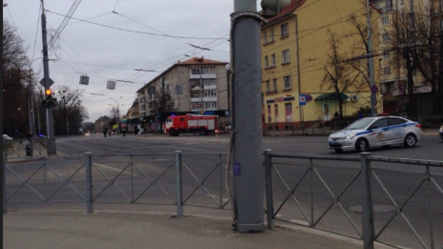 Советский проспект перекрыли из-за пожара в районе ул. Яналова