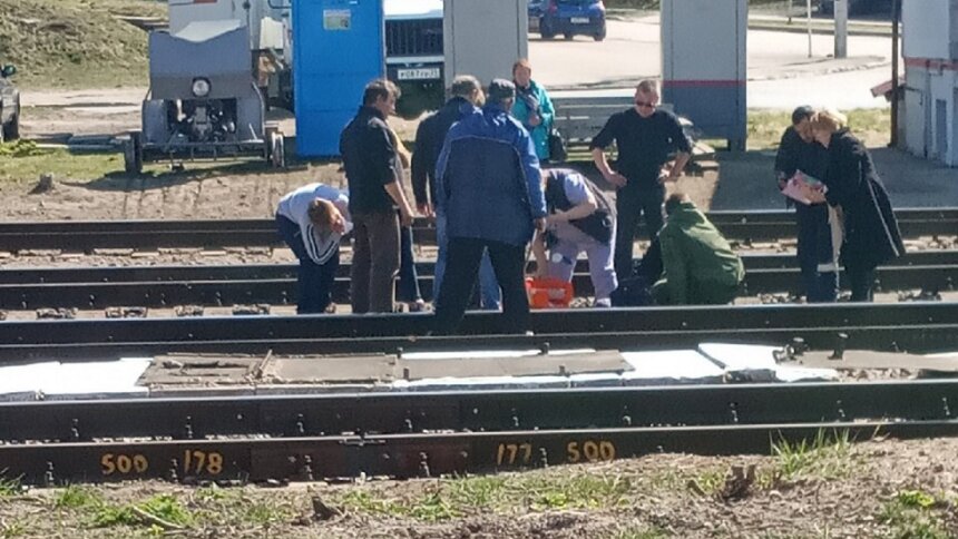В Нестерове на железнодорожном переезде поезд сбил девочку - Новости Калининграда | Фото: очевидец