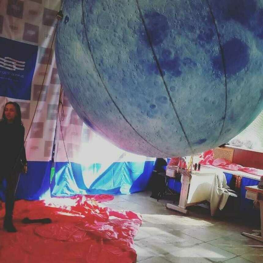 В калининградском планетарии установят лунный глобус диаметром 3 м - Новости Калининграда | Фото: Facebook Калининградский планетарий им. Ф.В Бесселя