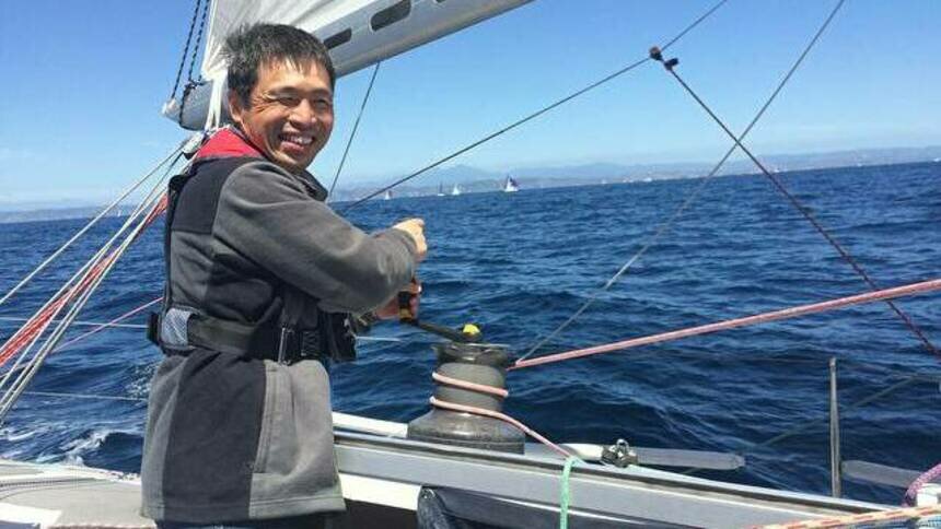 Японец стал первым слепым человеком, пересёкшим Тихий океан на яхте - Новости Калининграда | Фото: сайт краудфандинговой платформы GoFundMe