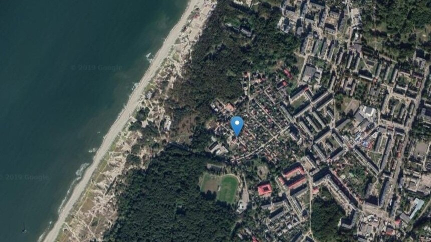 Место, где будет построен отель | Скриншот сервиса Google. Maps