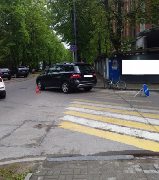 В Гусеве BMW сбил перебегавшего дорогу семилетнего мальчика - Новости Калининграда | Фото: пресс-служба регионального УМВД