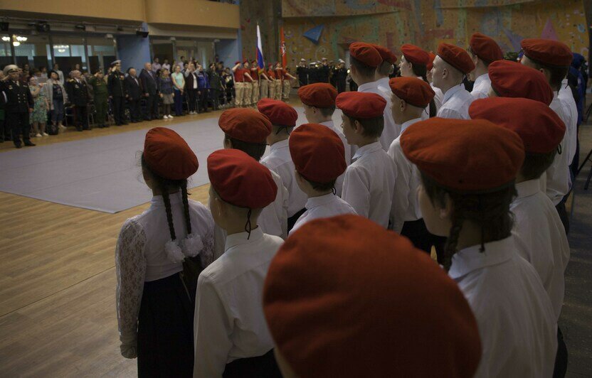 В Калининграде 110 школьников вступили в ряды юнармейцев (фоторепортаж) - Новости Калининграда | Фото: Виктор Буздин / &quot;Клопс&quot;