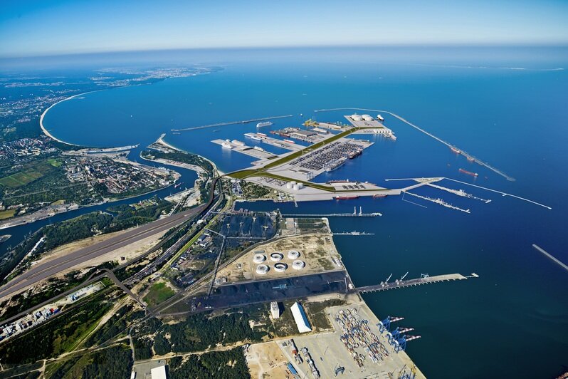 В Гданьске представлен проект нового Центрального морского порта (фото)  - Новости Калининграда | Фото: www.gov.pl/web/gospodarkamorska