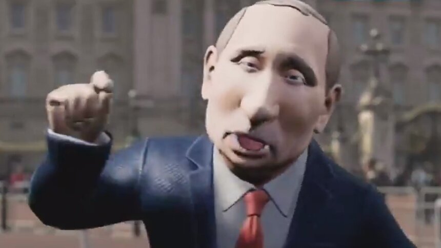 Би-би-си снимет ток-шоу с 3D-моделью Путина в качестве ведущего - Новости Калининграда | Изображение: кадр из промо-ролика шоу