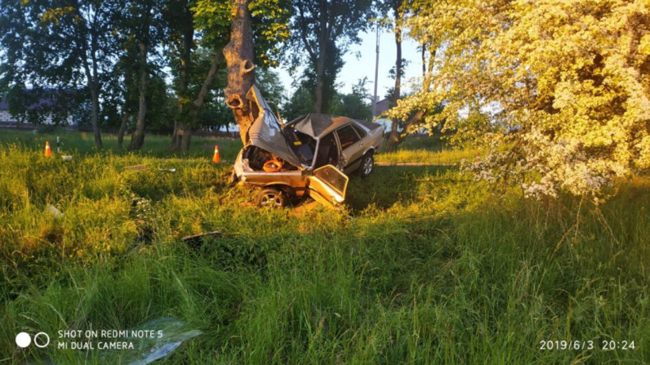 Водитель Audi, в котором во время ДТП пострадал 11-месячный ребёнок, был пьян - Новости Калининграда | Фото: пресс-служба регионального УМВД