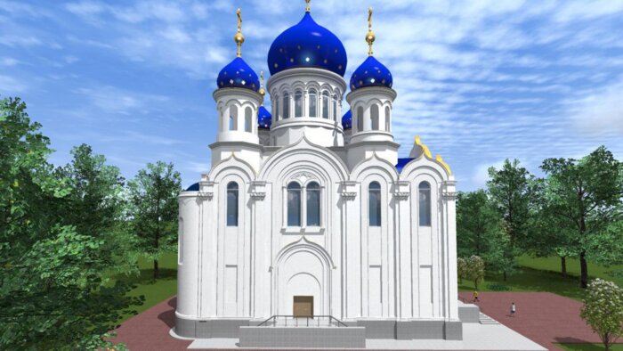 Патриарх Кирилл освятил строящийся на ул. Панина храм - Новости Калининграда | Проект храма