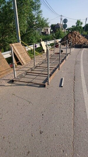 Не больше месяца: региональные власти уточнили сроки ремонта моста в Ласкино - Новости Калининграда | Фото: Елена Дятлова, Facebook