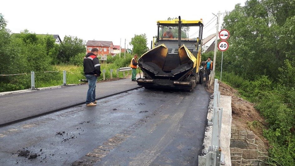 В Ласкино ремонт моста завершится 10 июля - Новости Калининграда | Фото: Елена Дятлова
