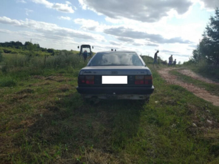 В Озёрском районе водитель Audi сбил двухлетнего сына - Новости Калининграда | Фото: пресс-служба регионального управления МВД