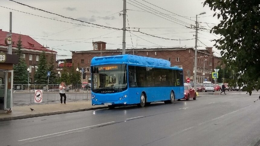 В Калининграде впервые на рейс вышел электробус (фото) - Новости Калининграда | Фото: Макар Сушков