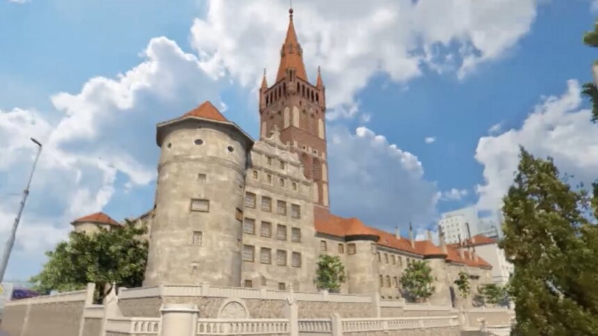 Королевский замок в Калининграде восстановили в виртуальной реальности - Новости Калининграда | Изображение: кадр из видео