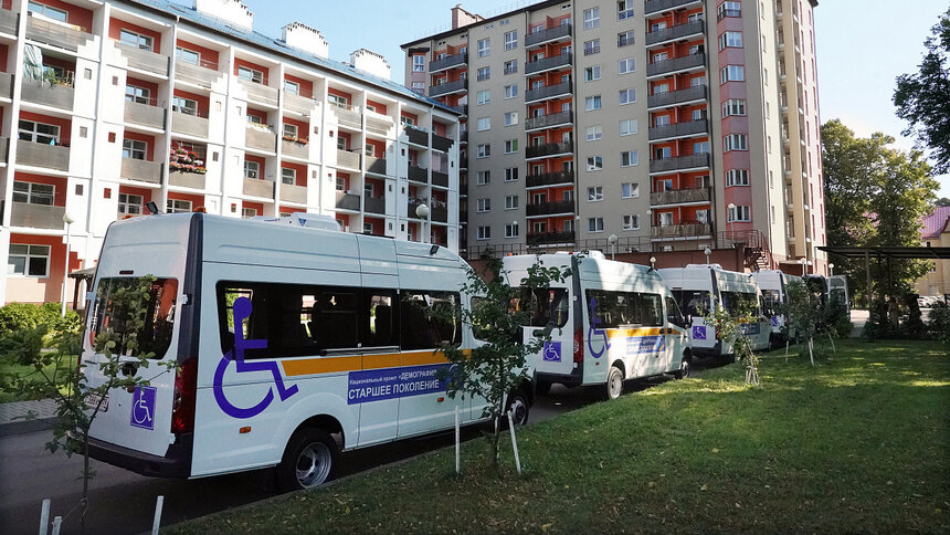 В шести районах региона пенсионеров будут возить в поликлиники на микроавтобусах - Новости Калининграда | Фото: Пресс-служба правительства Калининградской области