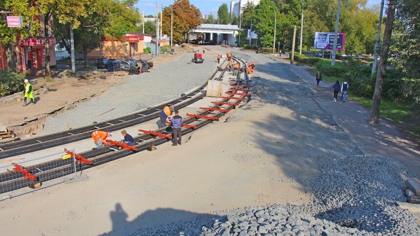 Строительство тротуара по ул. Киевской начнётся в первых числах октября - Новости Калининграда | Фото: пресс-служба администрации Калининграда 