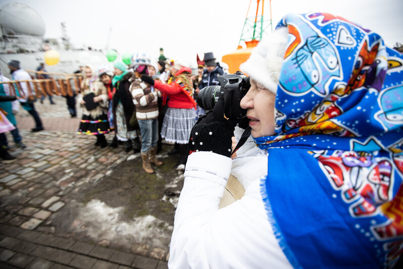 Как в Калининграде отмечают Праздник длинной колбасы (фоторепортаж) - Новости Калининграда | Фото: Александр Подгорчук / &quot;Клопс&quot;