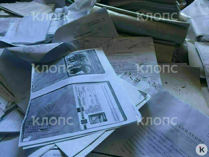 В заброшенном здании на Артиллерийской обнаружены тысячи копий паспортов и другие личные документы (фото) - Новости Калининграда | Александр Подгорчук / &quot;Клопс&quot;