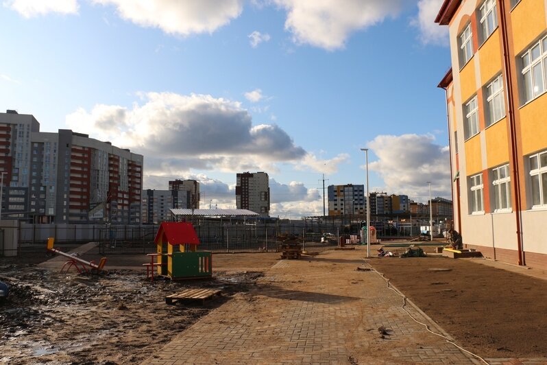 На Сельме завершается строительство корпуса детсада на 185 мест (фото) - Новости Калининграда | Фото: пресс-служба мэрии