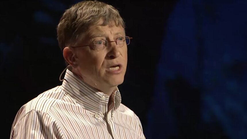Bloomberg: Билл Гейтс вновь стал самым богатым человеком на планете - Новости Калининграда | Изображение: кадр из выступления Билла Гейтса на Ted Talks / YouTube