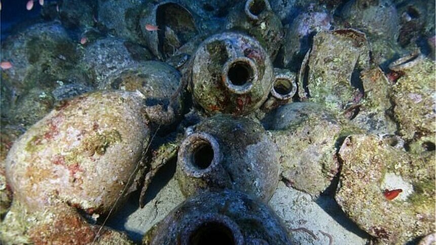 В Греции нашли затонувший более двух тысяч лет назад римский корабль - Новости Калининграда | Фото:  Ionian Aquarium