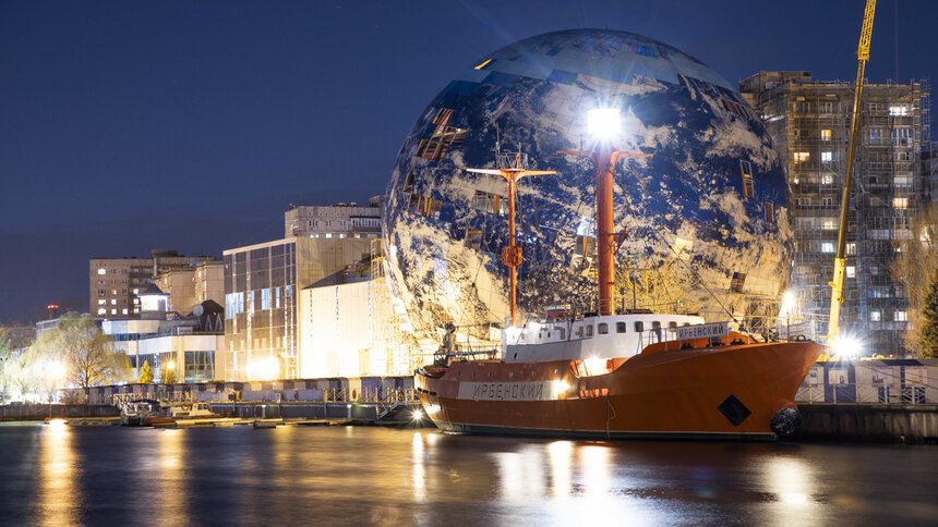 Открытие корпуса-шара Музея Мирового океана перенесли на 2021 год - Новости Калининграда | Архив &quot;Клопс&quot;