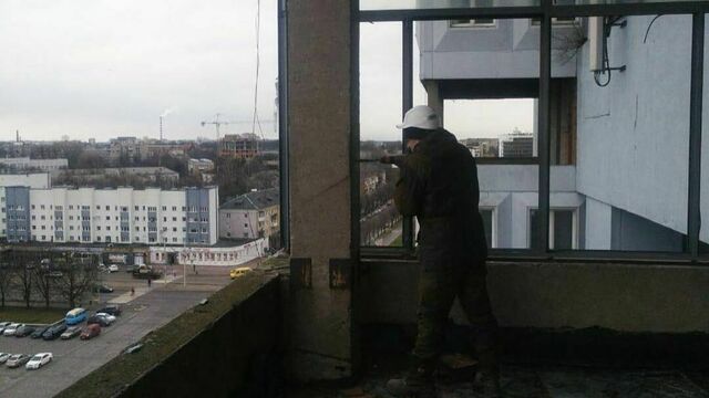 В Калининграде подрядчик приступил к обследованию Дома Советов для подготовки проекта ремонта здания (фото)