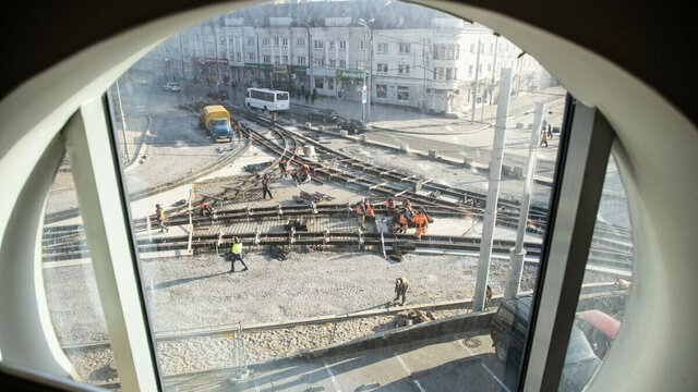 Как идёт ремонт на самом сложном участке ул. Киевской (видео)  
