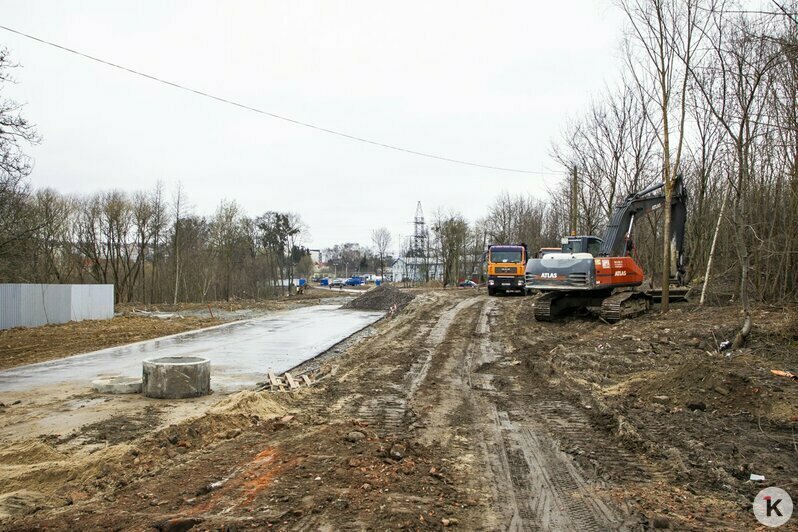При строительстве дороги на ул. Дачной пришлось снести ещё один мост (фоторепортаж) - Новости Калининграда | Александр Подгорчук / &quot;Клопс&quot;