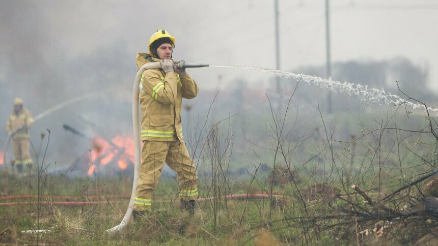 В Калининградской области за сутки произошло более 30 полевых пожаров   - Новости Калининграда | Архив &quot;Клопс&quot;