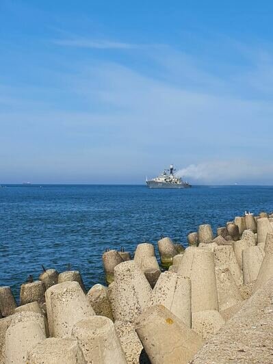 Отряд кораблей Балтфлота вернулся после первого трансконтинентального перехода вокруг Африки (фото) - Новости Калининграда | Фото: очевидцы