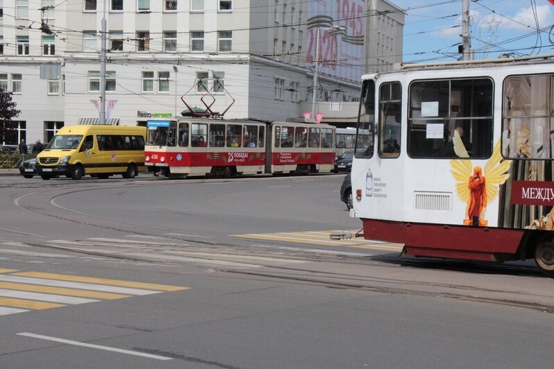 На четырёх трамваях "Калининград-ГорТранса" появились новые электронные табло (фото) - Новости Калининграда | Фото: пресс-служба городской администрации