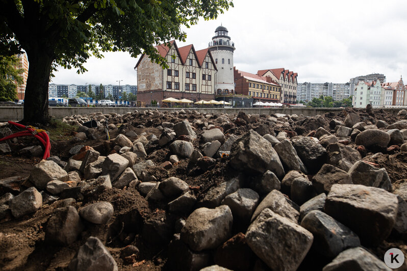 Как выглядит закрытый на реконструкцию остров Канта (фоторепортаж) - Новости Калининграда | Фото: Александр Подгорчук